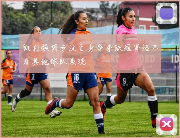 凯利强调专注自身争夺欧冠资格不看其他球队表现